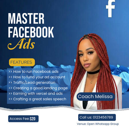 Facebook Ad Template Designed for Postermywall